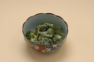 ブロッコリーの梅マヨネーズ和え