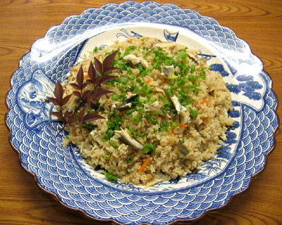 鮎めし