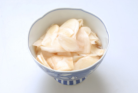 生姜の甘酢漬け