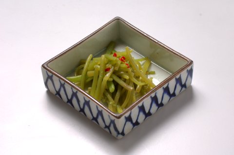 芋の茎（サツマイモ）の炒め煮