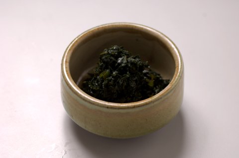 葉唐辛子の佃煮