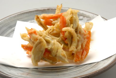 マンボウの天ぷら