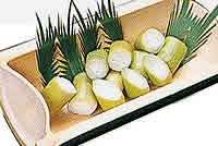 四方竹の一口寿司