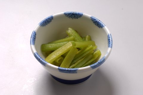 かぼちゃの茎の煮物