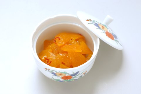 柚子皮の甘煮