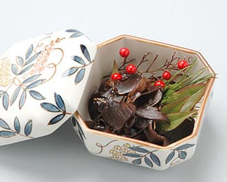 生姜の黒糖煮
