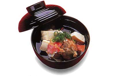 金目鯛のみそ汁