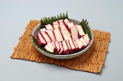 豆腐の梅酢漬け