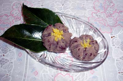 干し芋(きっぱ）の団子