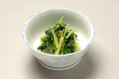 えびなの酢みそ和え