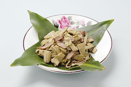 いたどりの炒め物＜大正町・十和村＞