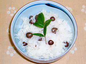 むかごご飯
